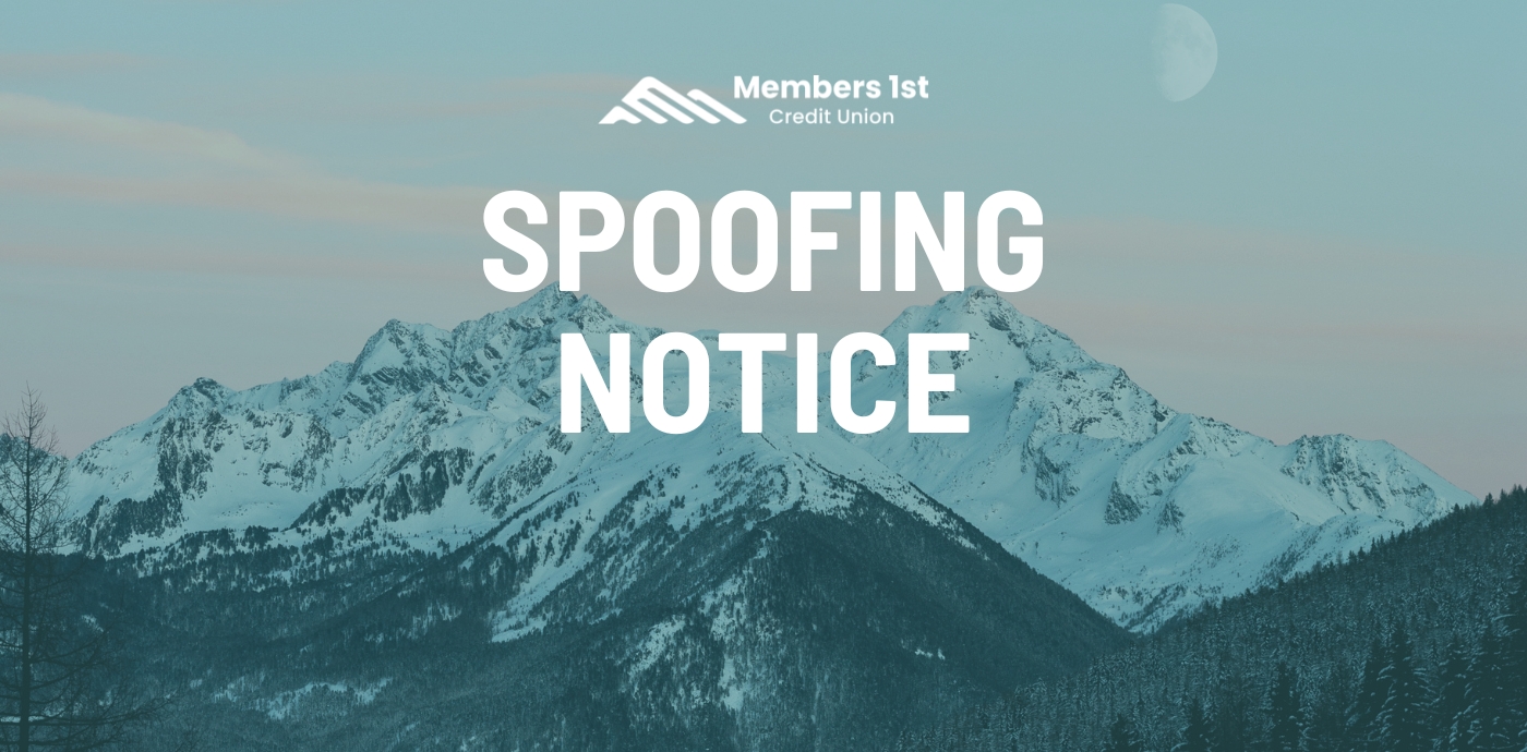 Spoofing Notice to Members