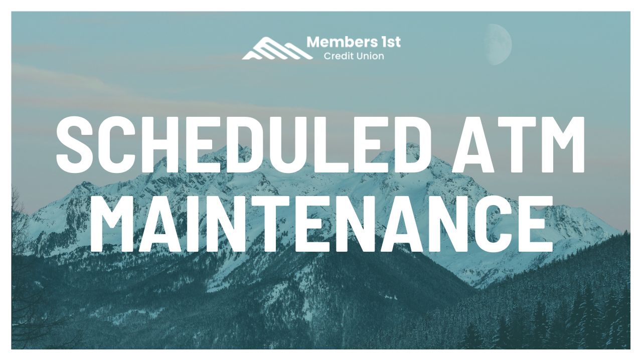 Scheduled ATM Maintenance June 4